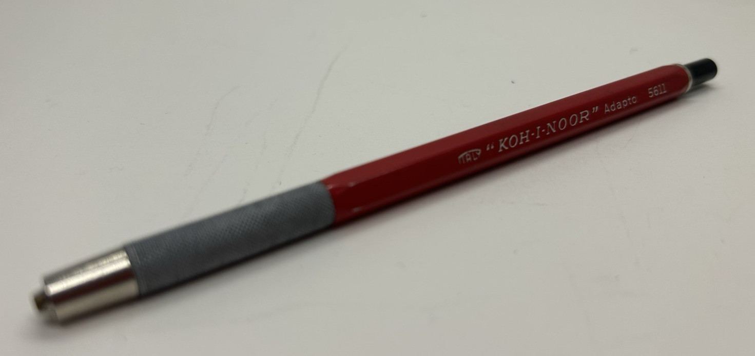 Koh-I-noor 5611 Apato Italy Mechanical Pencils W/ Lead 200 2B 2H 2200 6H & more