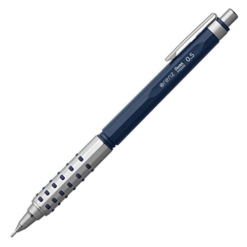 Pentel Mechanical Graphite Pencil Orenz AT 0.5mm Dark Blue XPP2005-C Dual Grip