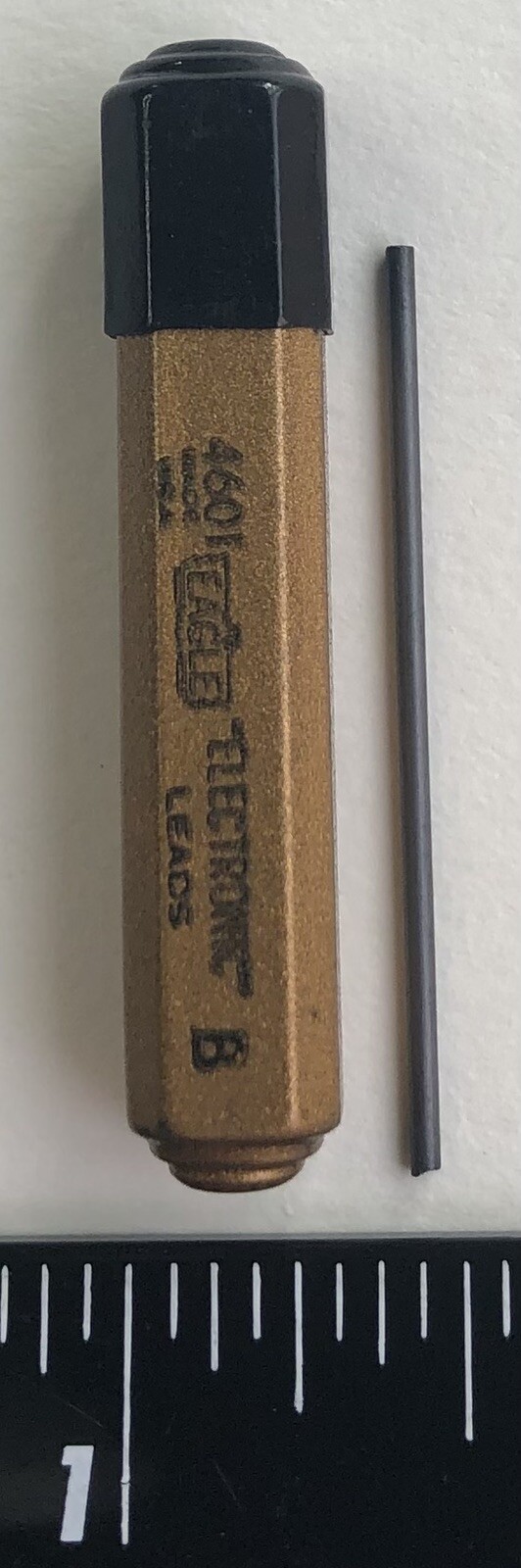 Vintage EAGLE ELECTRONIC Mechanical Pencil Leads B Black 1.18mm NOS 24pk USA