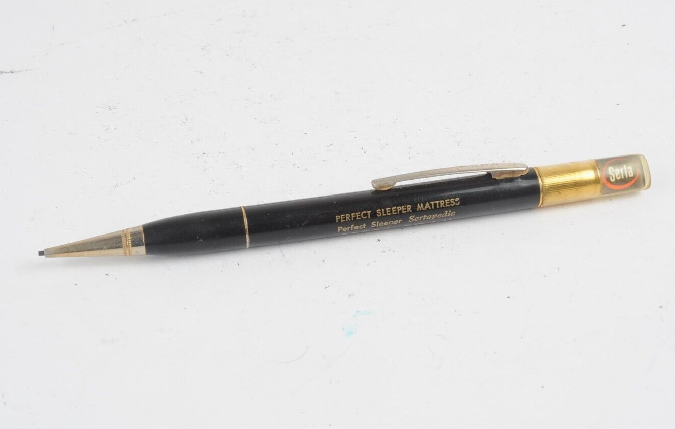 Vintage SERTA Perfect Sleeper Matress Advertising RediPoint Mechanical Pencil