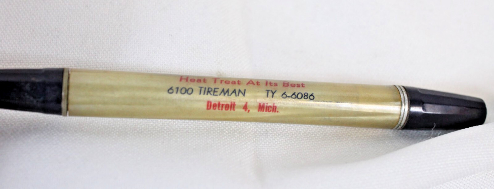 Vtg Durolite Mechanical Pencil Detroit MI Commercial Steel Treating Corp Desk