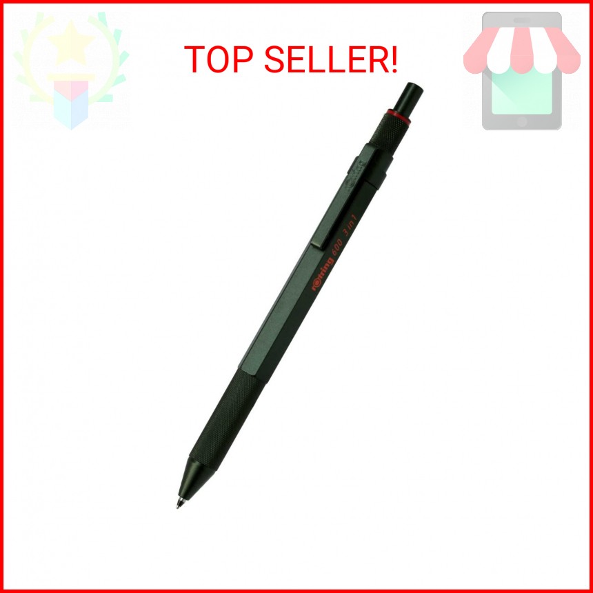 Rotring Multi Pen Camouflage Green 600 3 in 1 2159368 rOtring Mechanical Pencil
