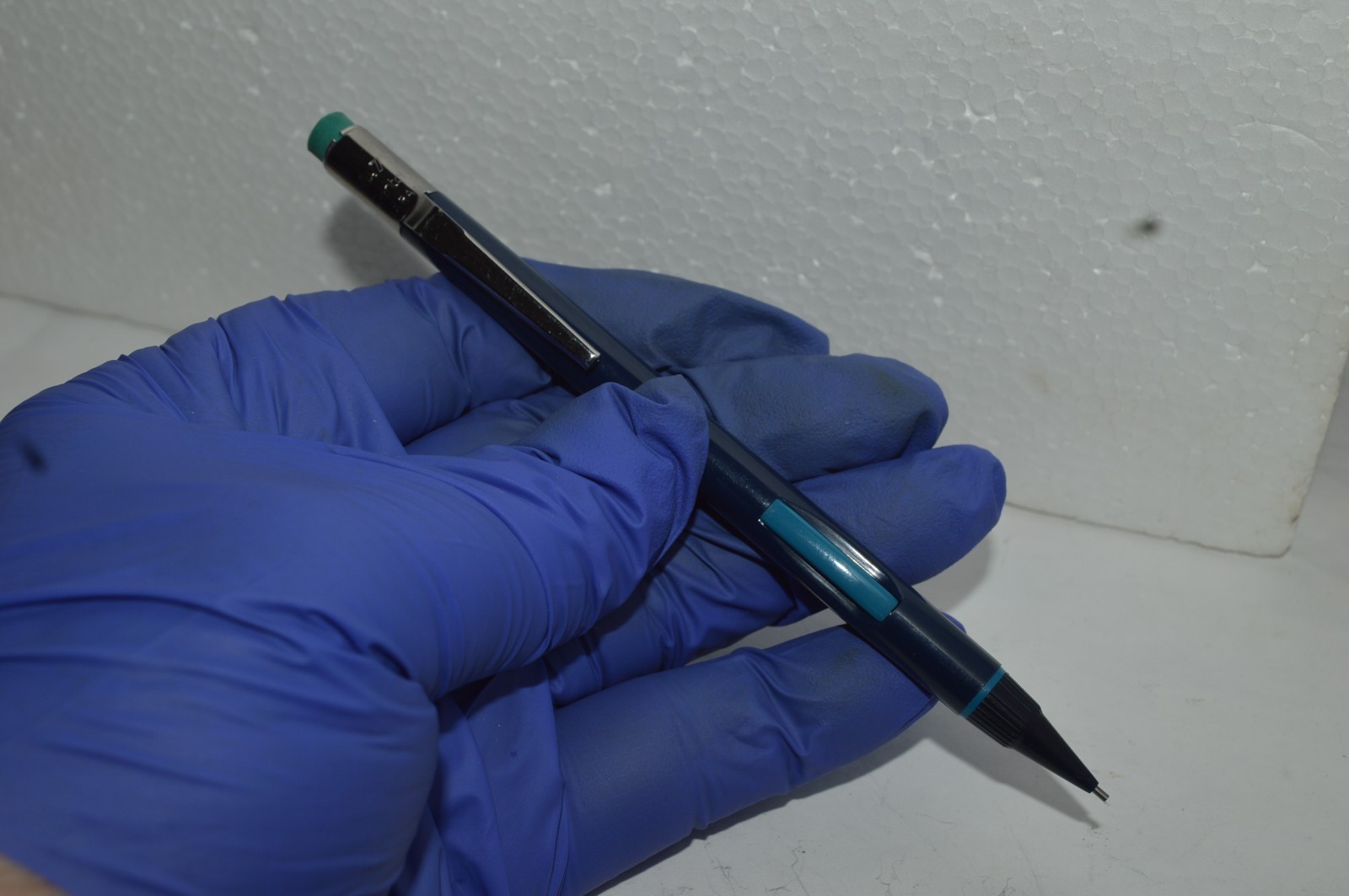 PENTEL PD347-C Automatic Pencil 0.7mm Midnite Blue Japan 1970’s Tested Retired