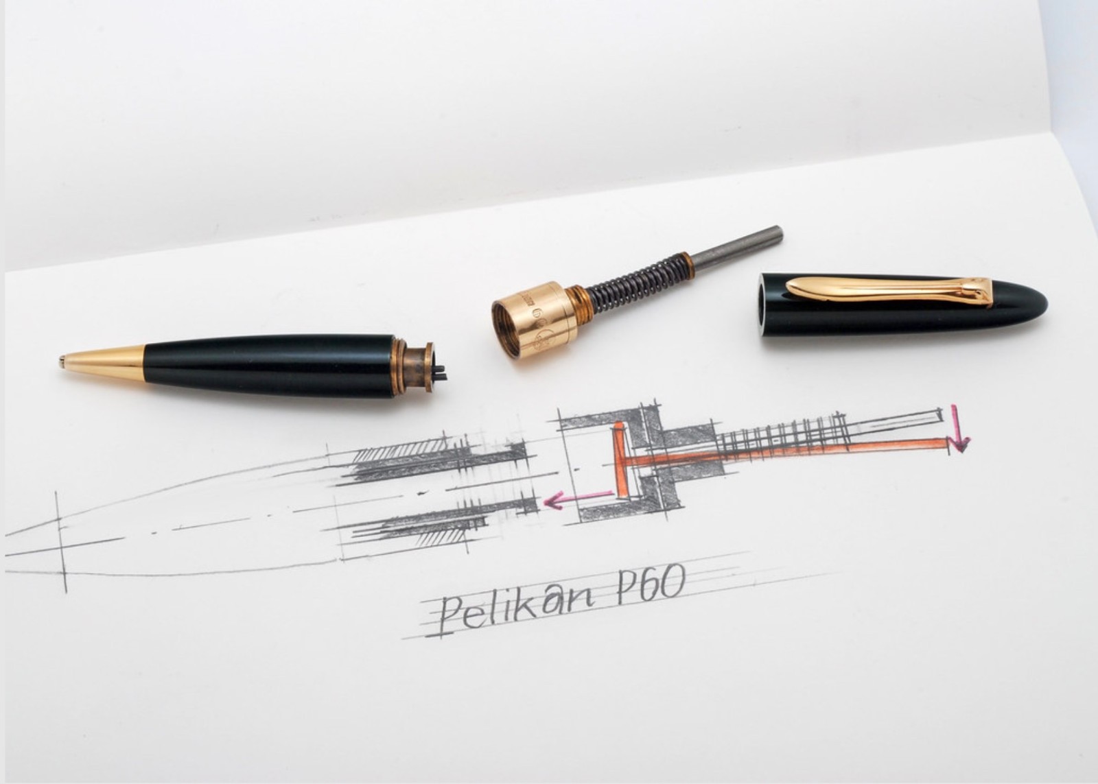 ULTRARARE PELIKAN P60 “Knickbein” Mechanical Pencil – 1.18 mm leads – MINT