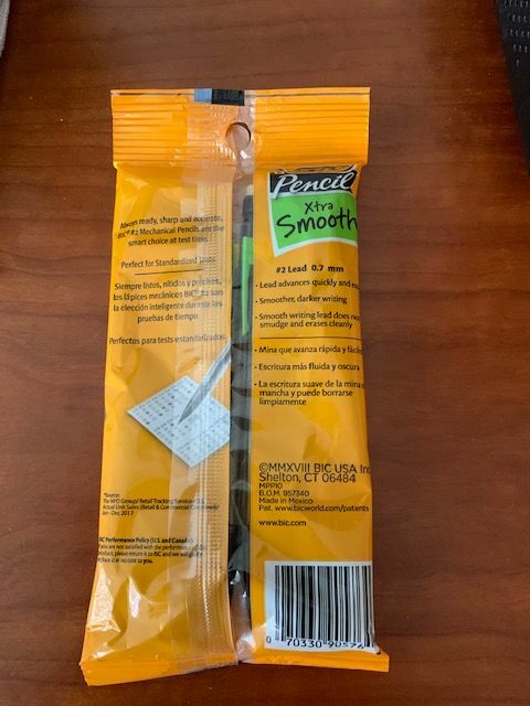 BIC Xtra-Smooth Mechanical Pencil 0.7mm 10 Ct #2 Pencils