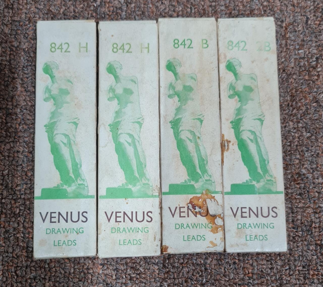 Vintage Venus Drawing leads boxes pack of 4 box