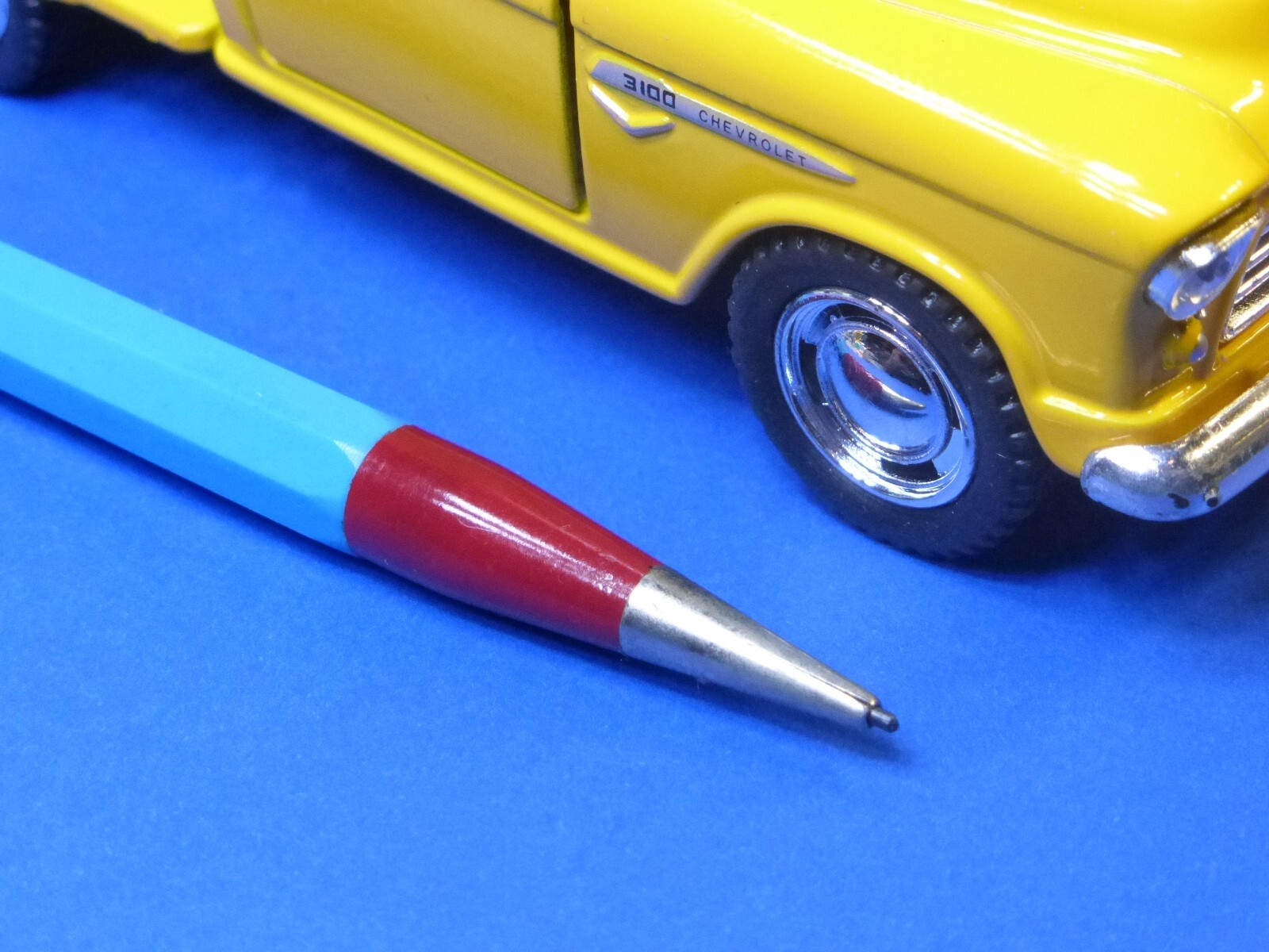 Vintage AUTOPOINT Mechanical Pencil Model 6, 1.18mm, FISHER PRICE TOYS Ad, 1960s