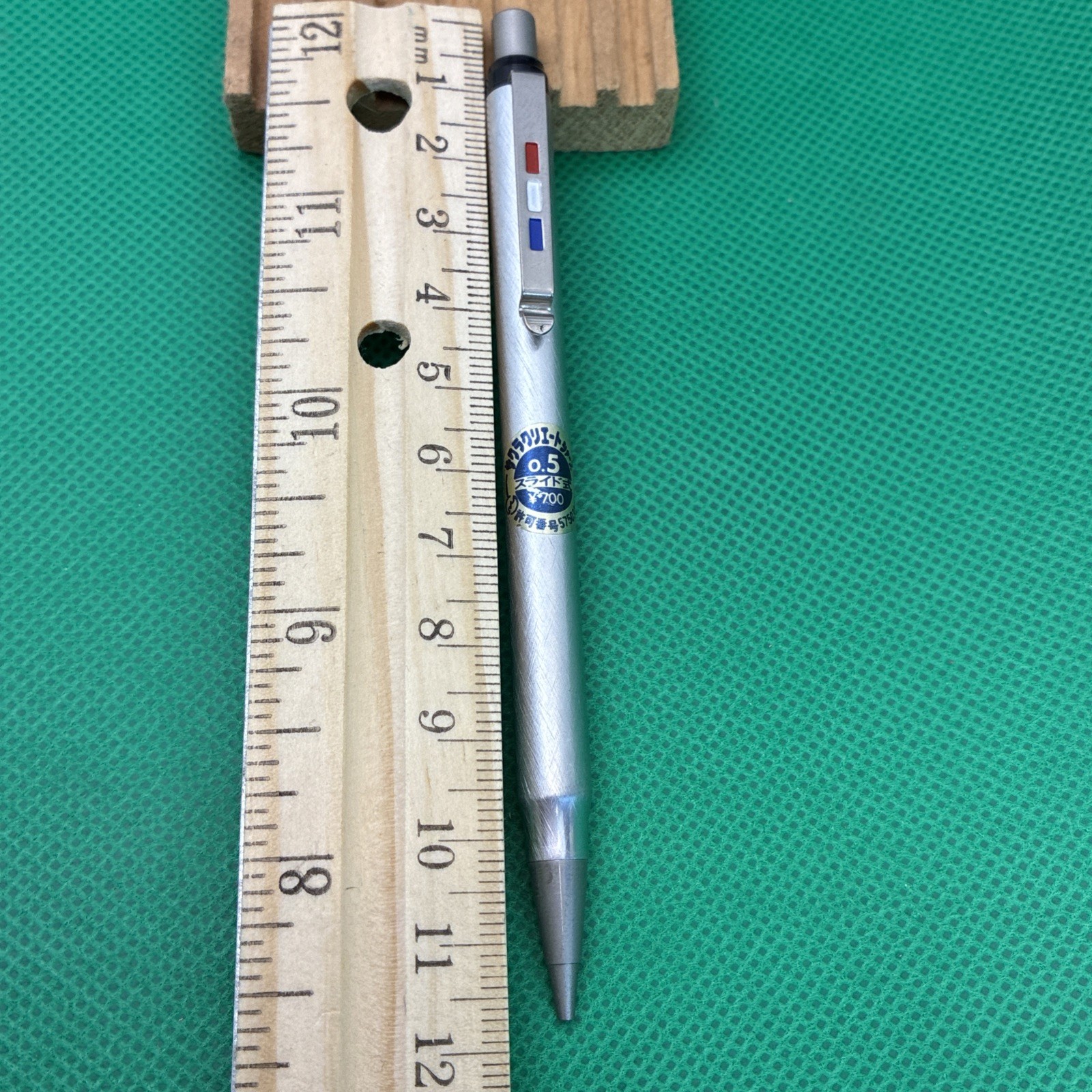 vintage Sakura “Create Sharp” mechanical pencil, likely from the early 1970s.