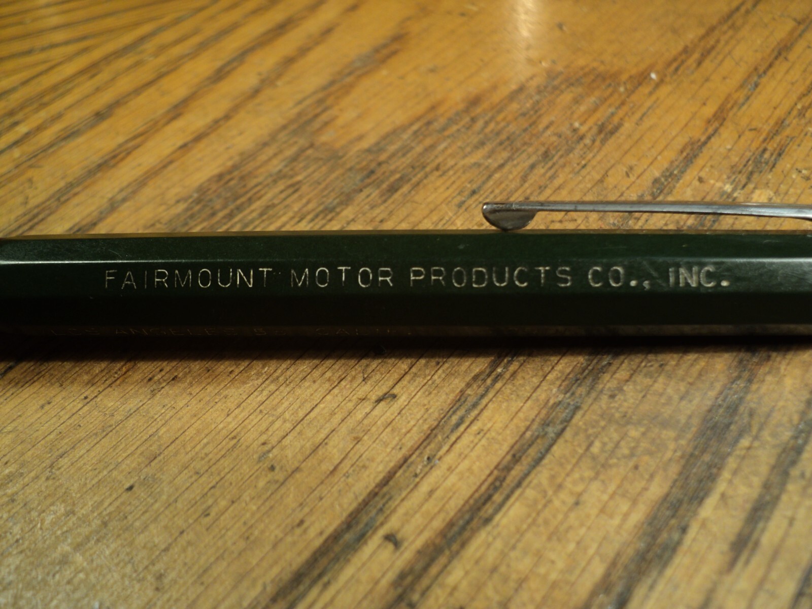 Vintage Autopoint Mechanical Pencil Fairmount Motor Products 5-11/16″ Long C