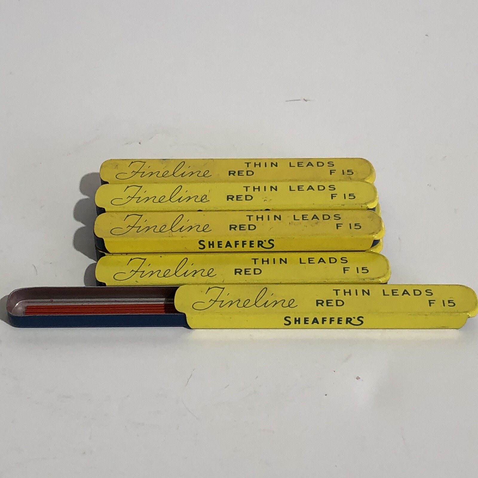 Vintage Sheaffer’s Fineline Pencil Lead (Lot Of 13) NOS MADE IN USA