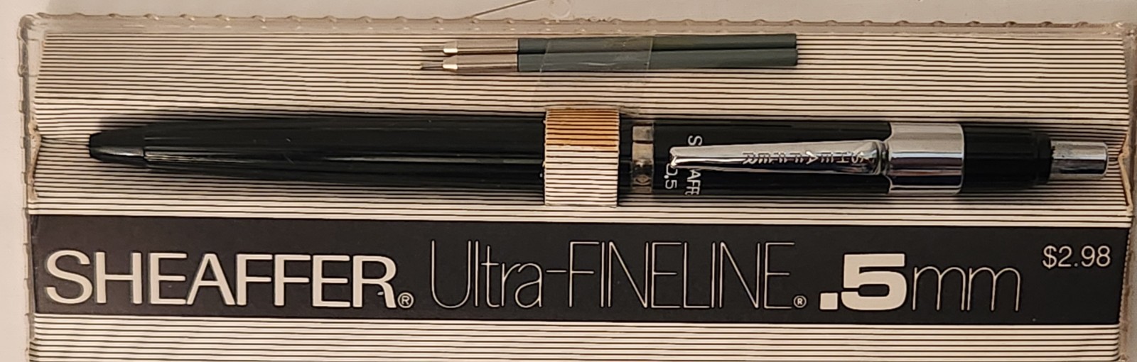 VINTAGE SHEAFFER ULTRA FINELINE MECHANICAL CLUCH PENCIL .5mm w/refills NEW