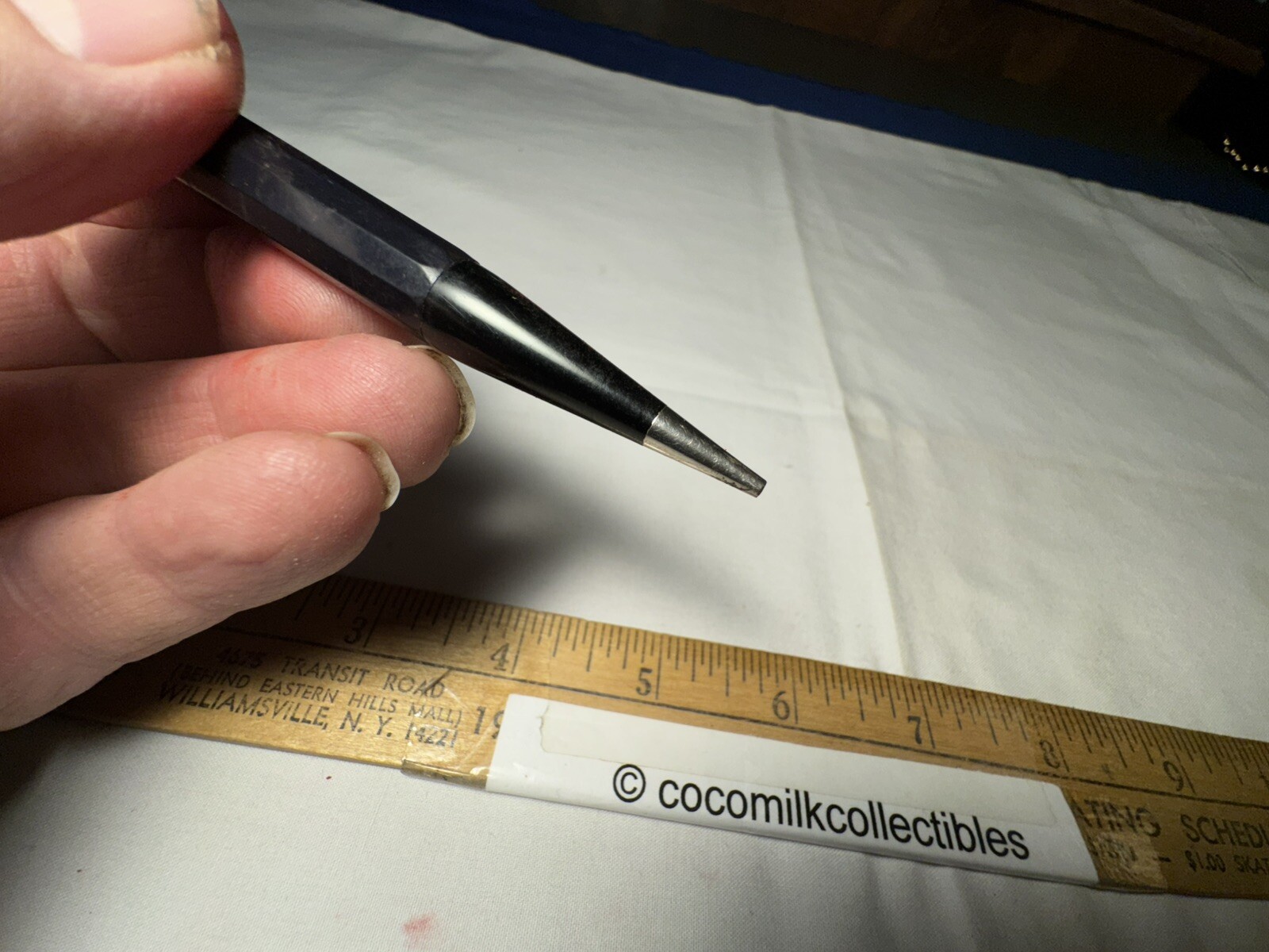 1960’s Lead Advertising Mechanical Pencil Autopoint Bravo Macaroni Rochester NY