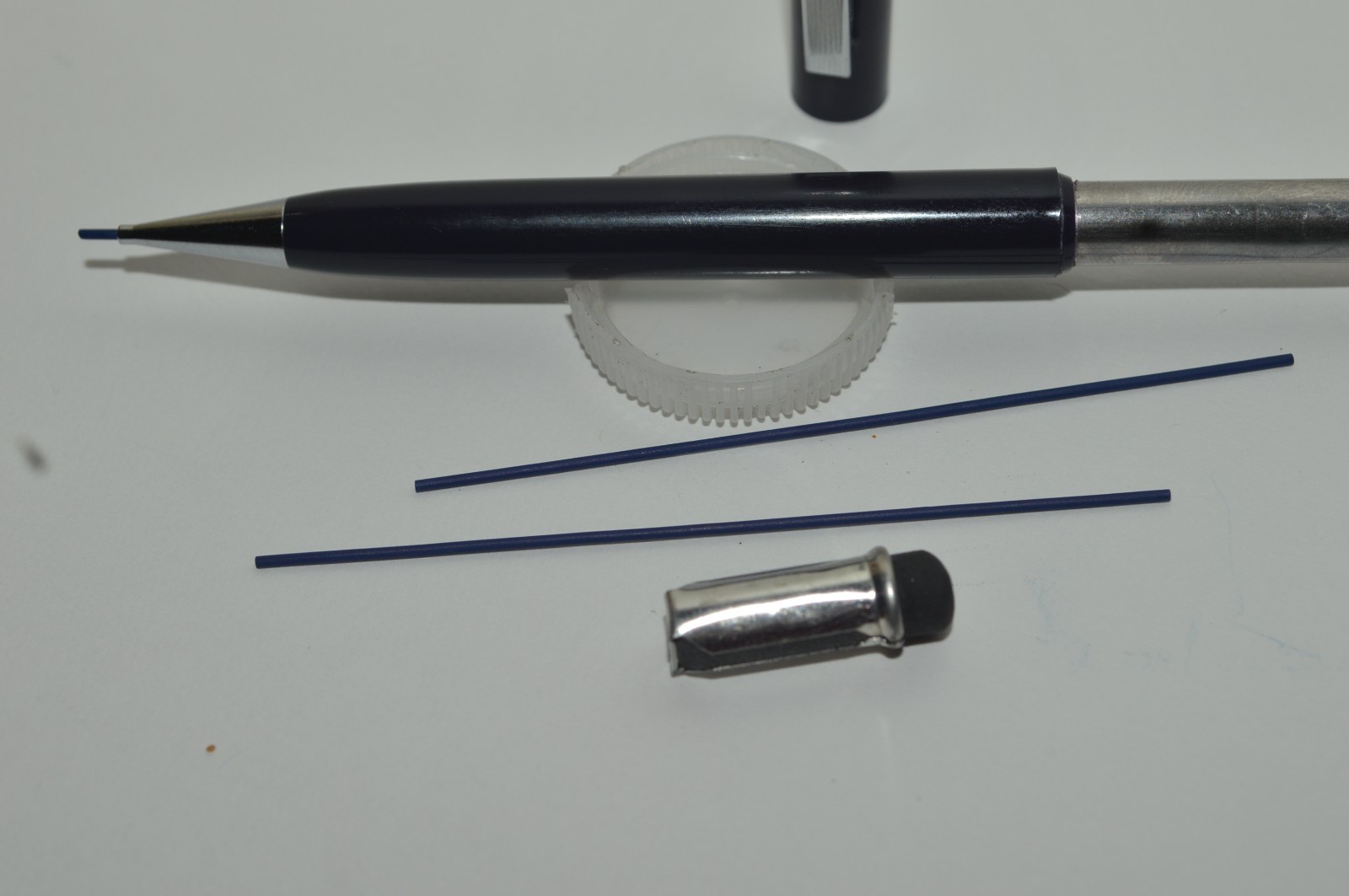 SCRIPTO P369 Mechanical Pencil 0.9mm Tu Tone Korea Black 1970’s New Old Stock