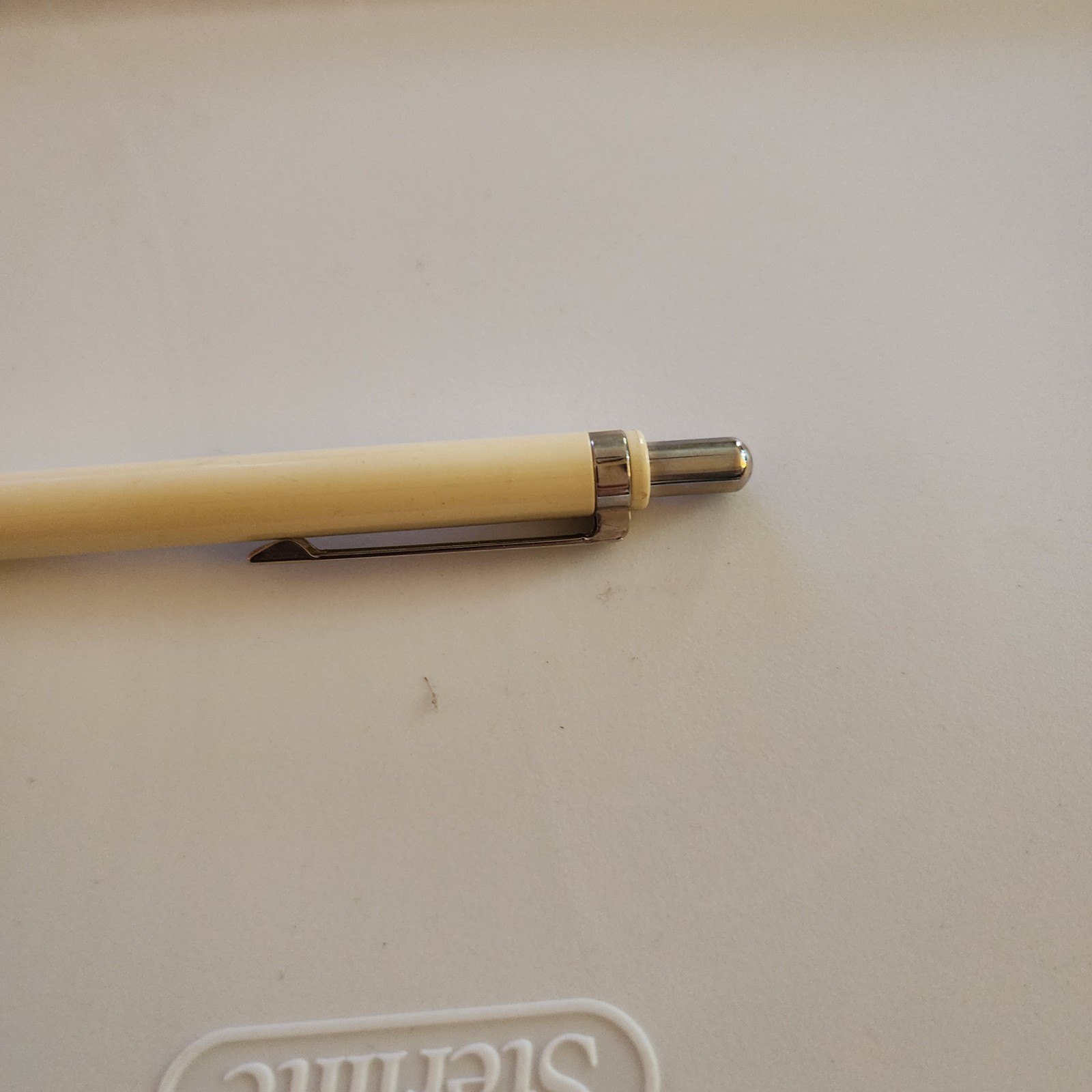 Vintage Rotring Tikky Special .5 Mechanical Pencil West Germany White Ivory