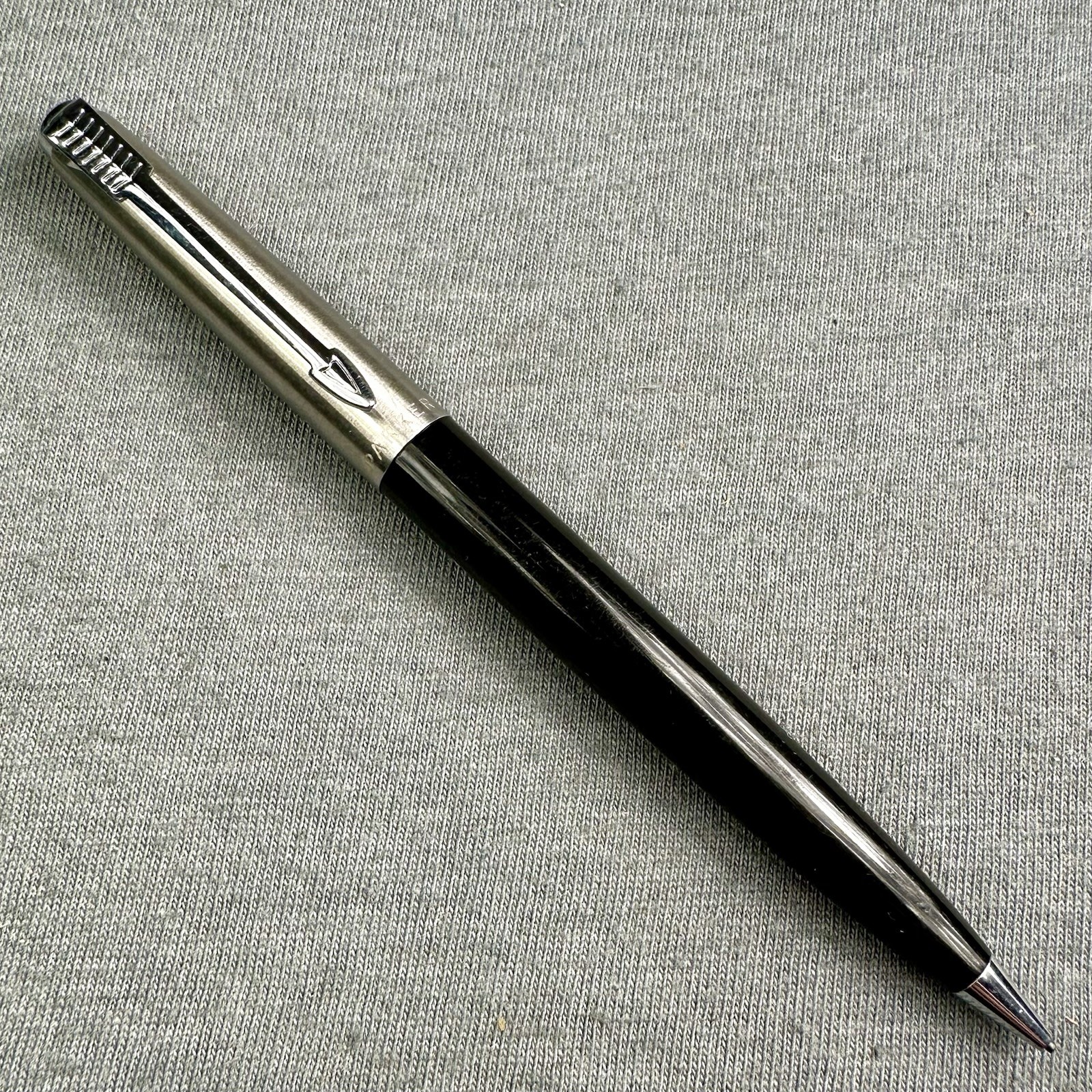 Parker 21 Pencil With Arrow Clip Black Barrel Sharp Working