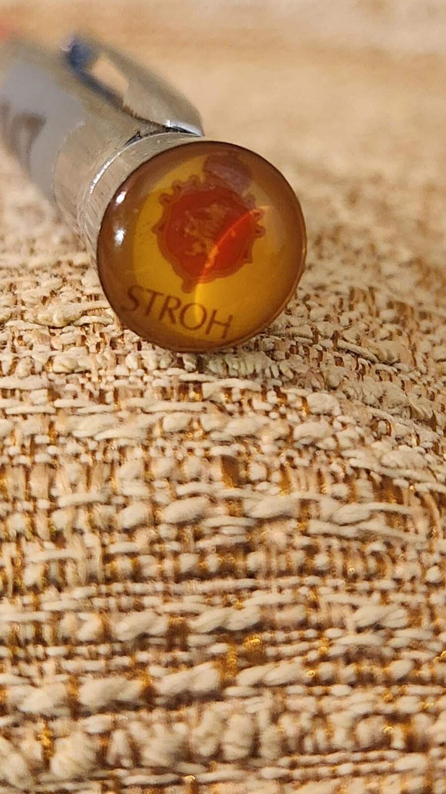 Garland mechanical Pencil Bubble Top The Stroh Brewery Company Salesman sample