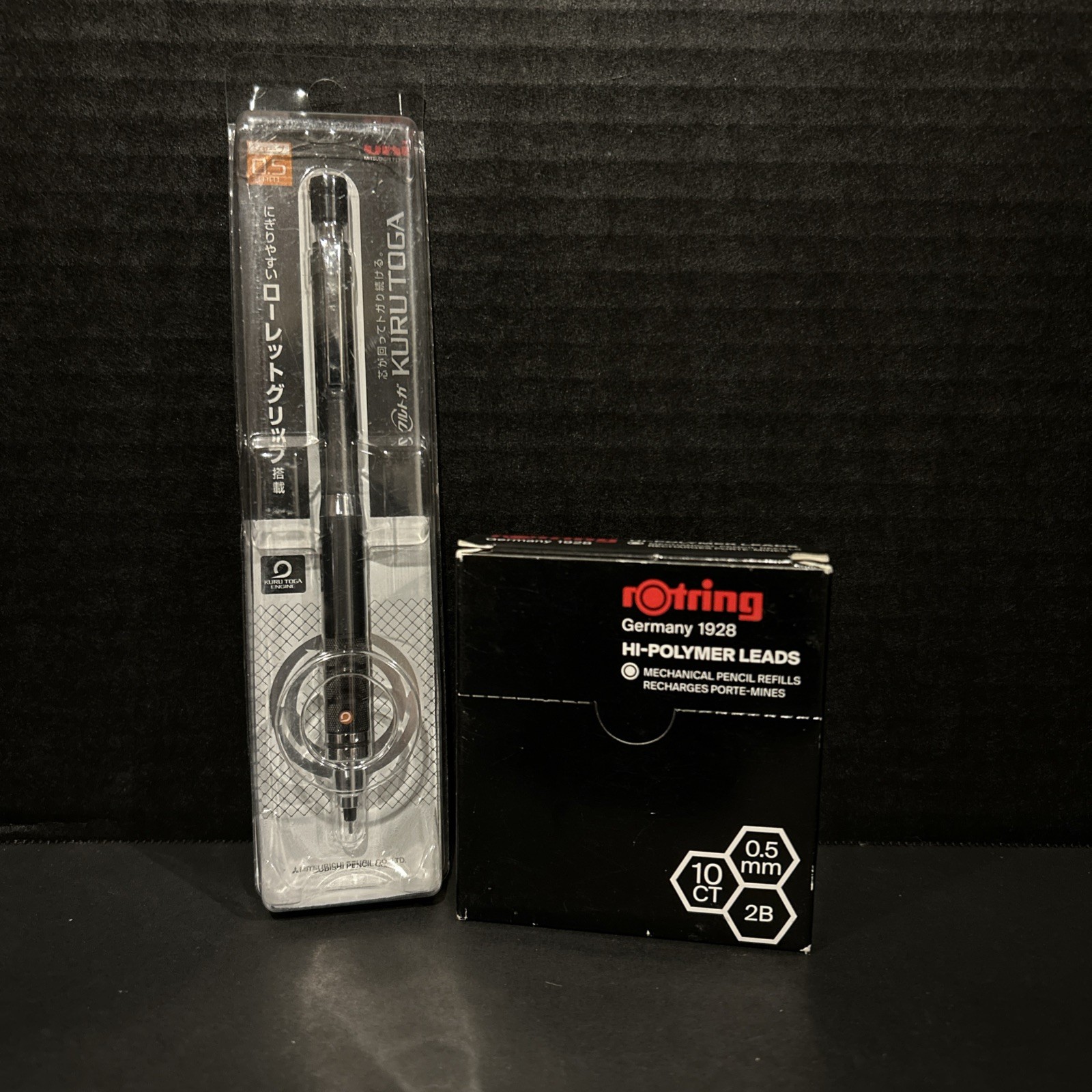 MITSUBISHI UNI M510171P.43 Kurutoga Roulette Mechanical Pencil 0.5mm w/ 0.5 Lead