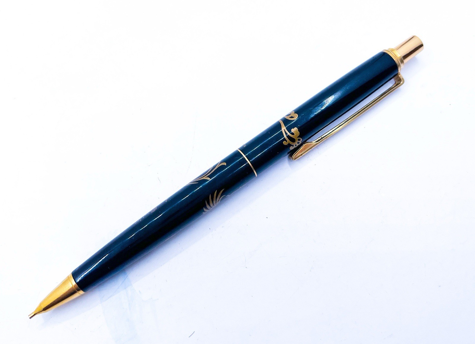 Pilot Kokkokai Phoenix mechanical pencil Makie urishi brass Barrel Functional