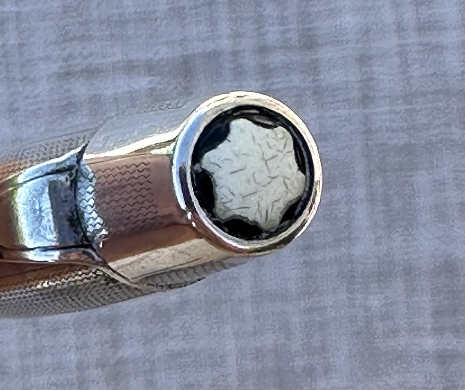 Vintage Montblanc 4-Color Multi-Function Pencil, 1950s-60s, Round Barleycorn