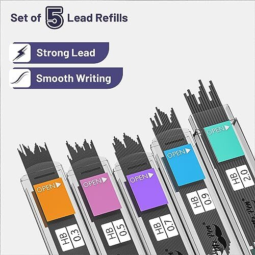 Mr. Pen- Pastel Mechanical Pencil Set with Lead 11 Count (Pack of 1),