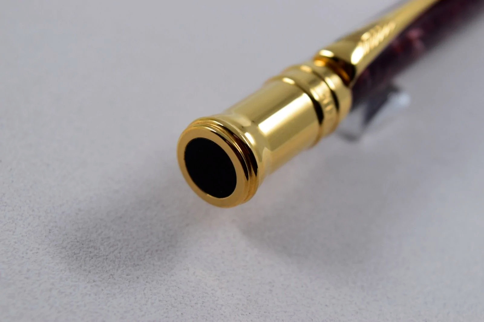 Parker Duofold Pencil Maroon Marble & Gold 0.7mm New In Box Made In Uk