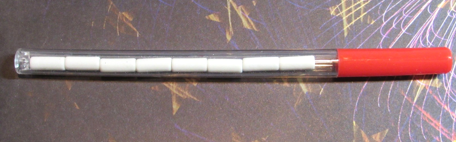 9 Rotring Tikky Mechanical Pencil ERASERS -storage tube-NO PENCIL INCLUDED