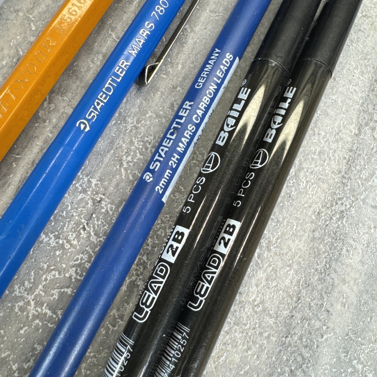 Vtg Drafting lot Staedtler Mars 780 Koh I Noor 5616 Lead holders pencils Refills