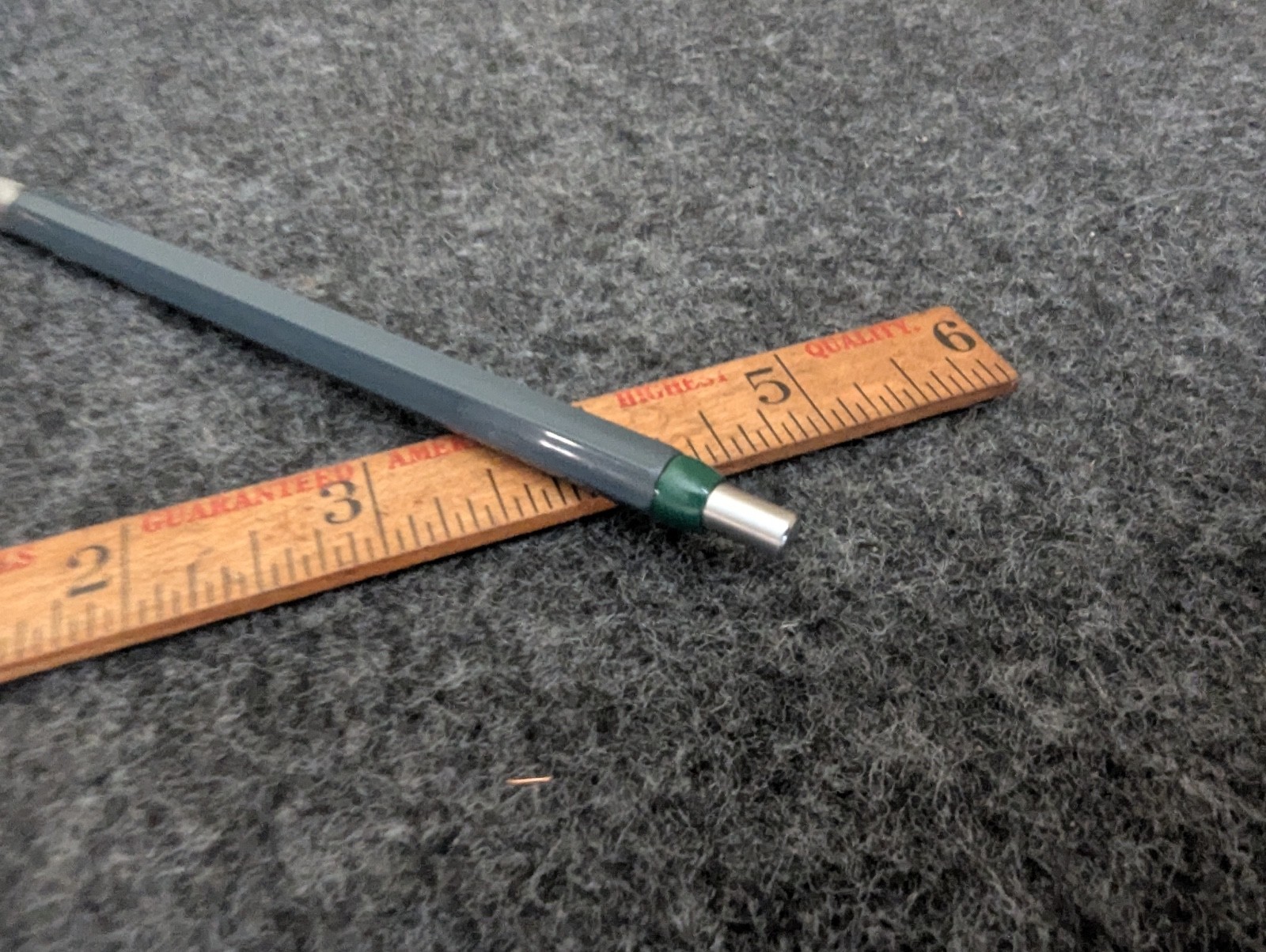 Vintage Eberhard Faber Microtomic 608 Mechanical Pencil Metal USA JM
