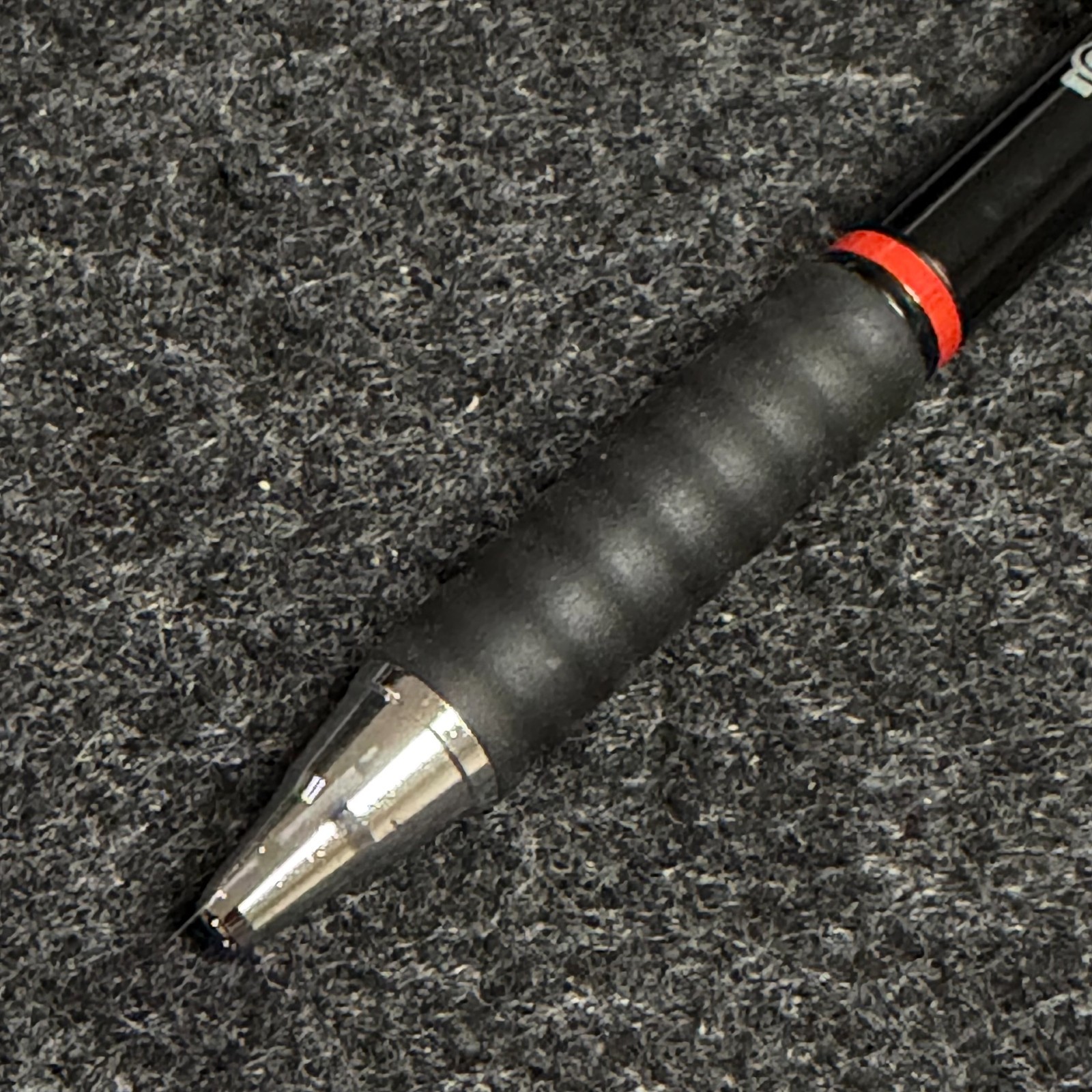 NOS Vintage rOtring Tikky SC 0.7 mm Black Retractable Sleeve Pencil Germany