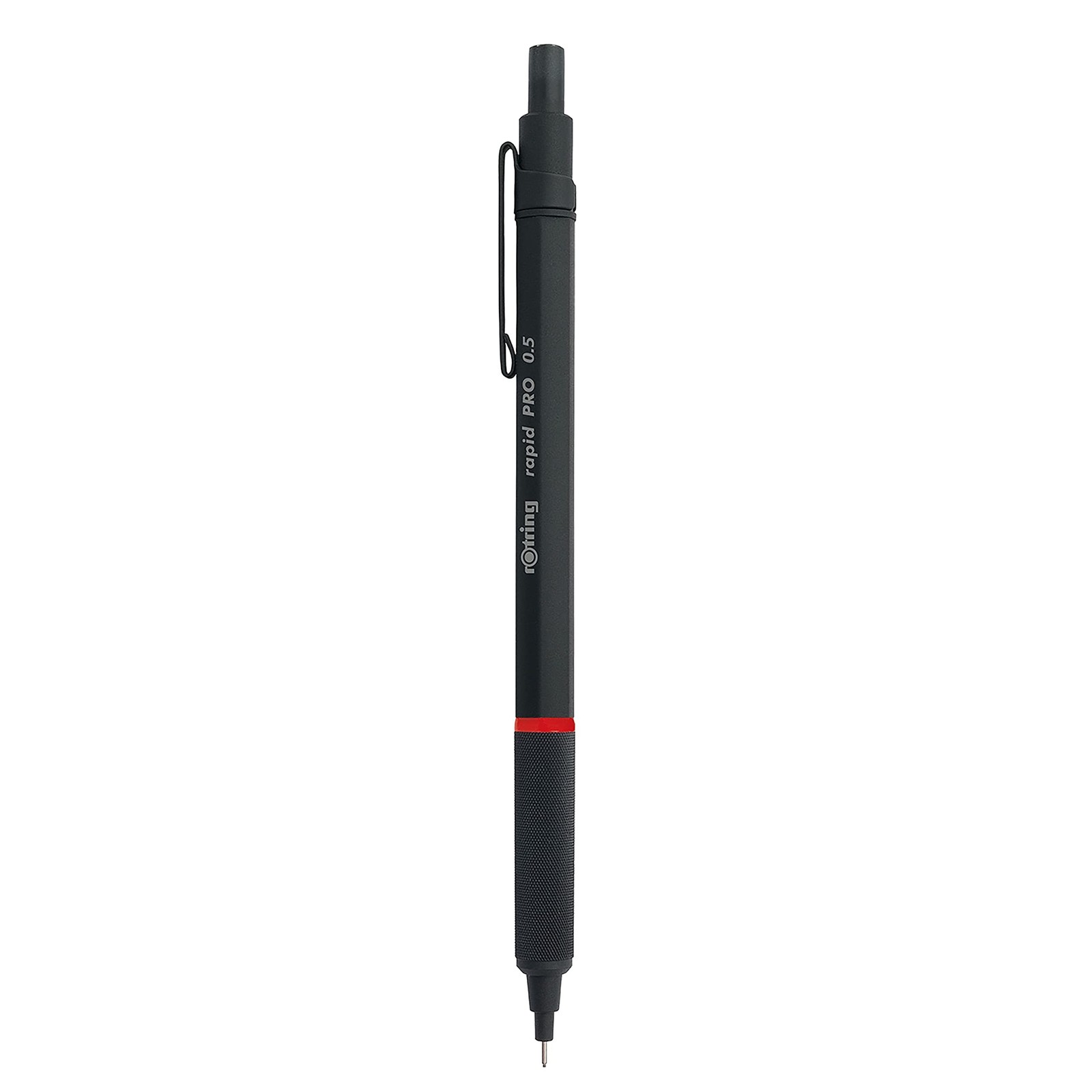 rOtring Rapid Pro Mechanical Pencil, 0.5 mm, Matte Black Finish, Precision Wr…