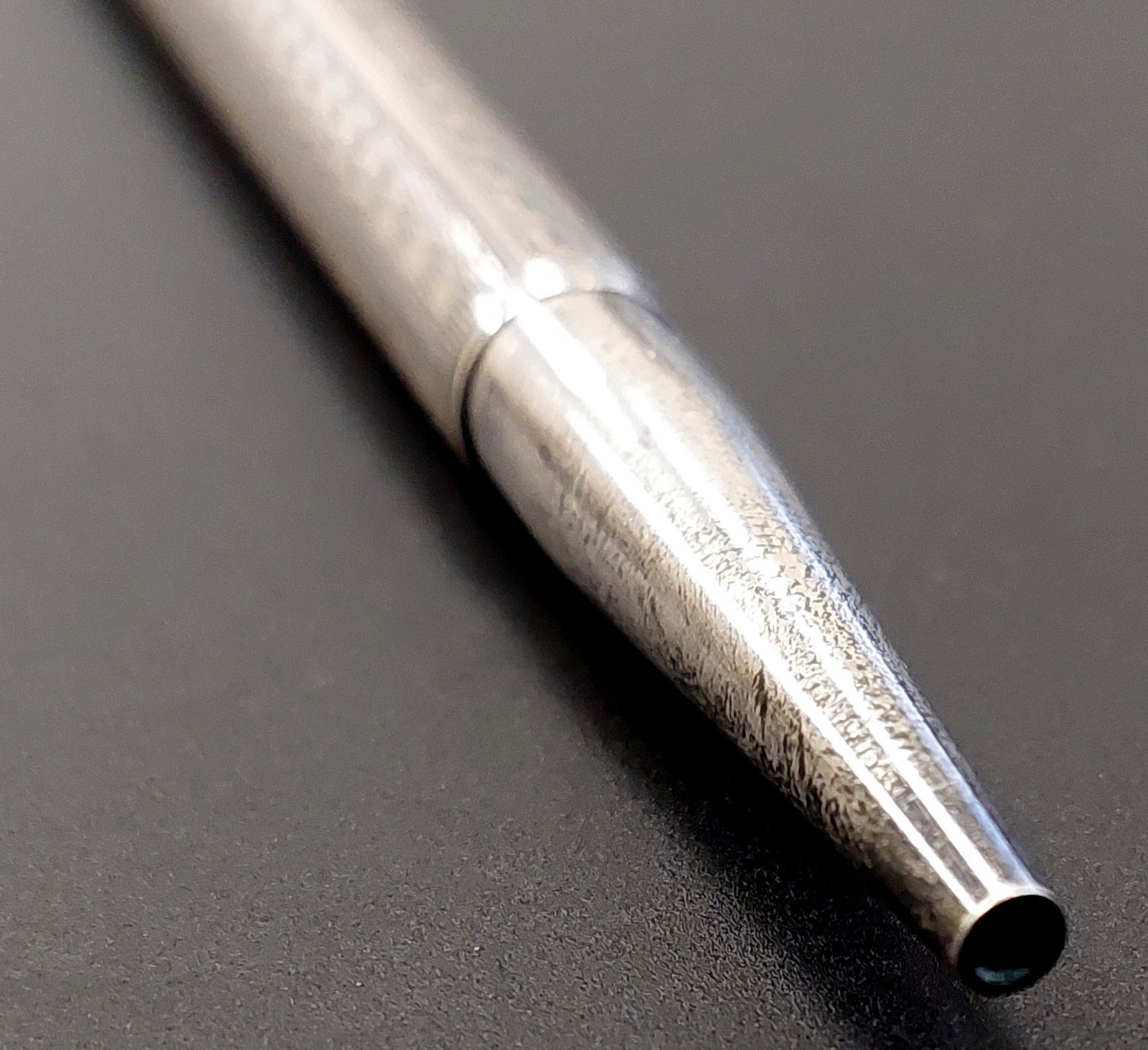 Edward Todd & Co. Sterling Silver 5″ pencil with 3 vintage refills! Works!