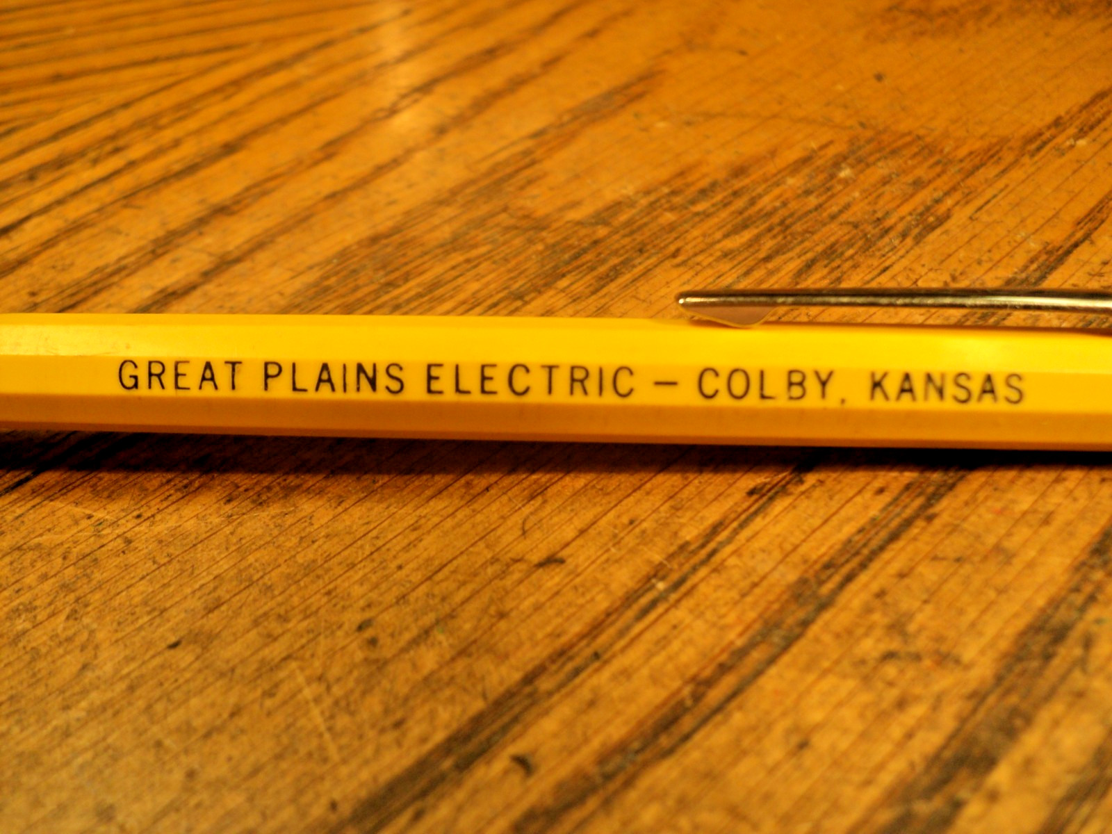 Vintage Autopoint Mechanical Pencil Great Plains Electric – Colby Kansas