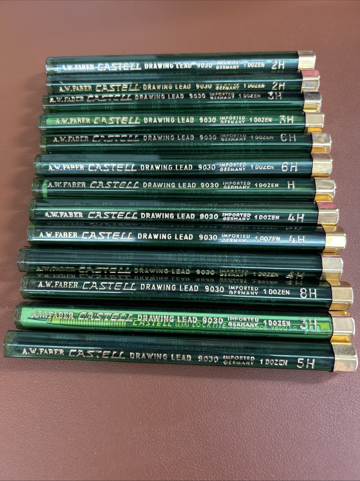 A.W. Faber Castell Drawing Leads Mixed 9030 Preowned