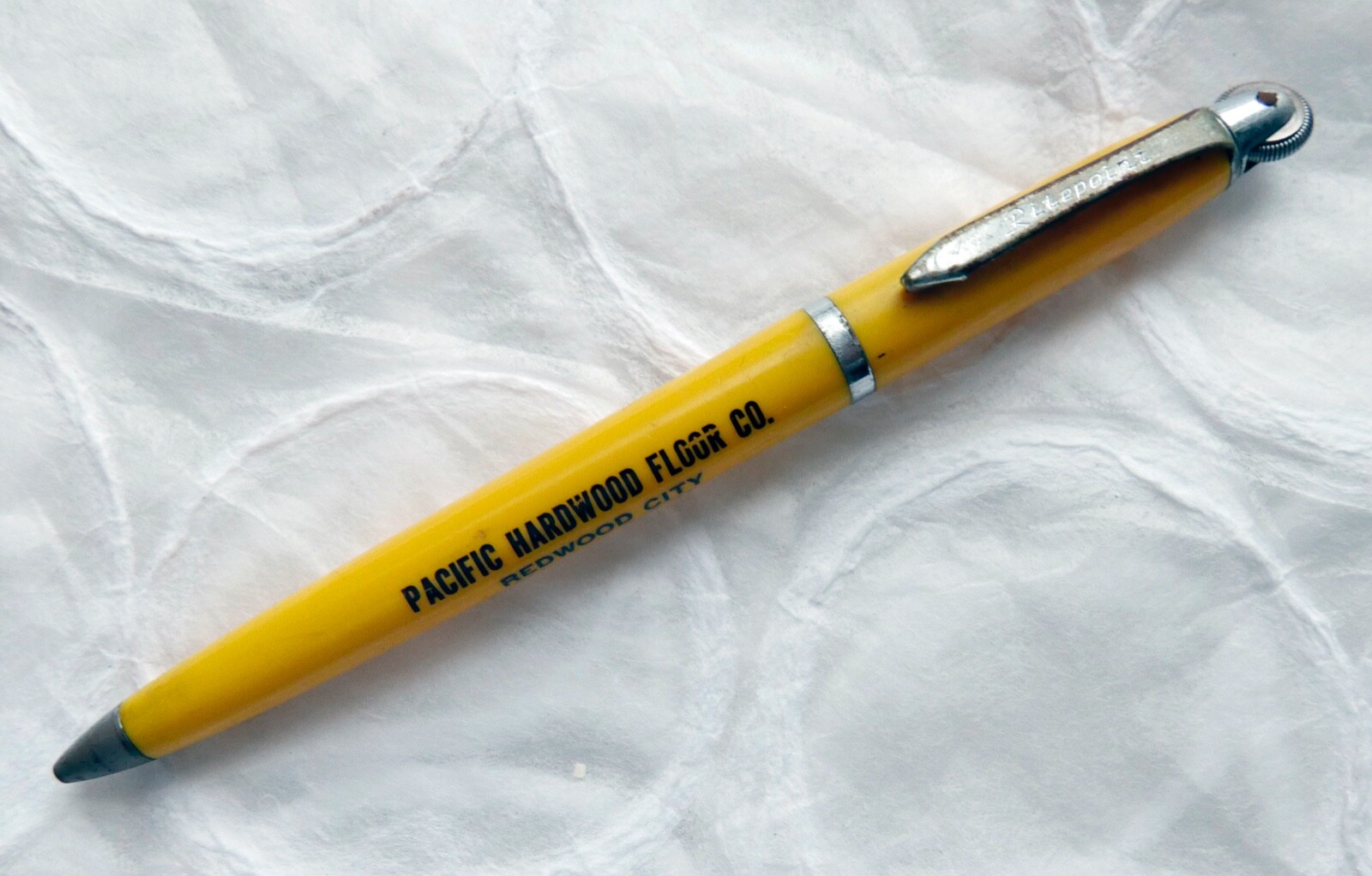Vintage Ritepoint ADVT Mech Pencil/BP Combo Pacific Hardwood Co. (REDWOOD CITY)