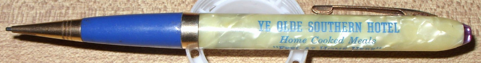 VINTAGE SALESMAN SAMPLE MECHANICAL ADVERTISING PENCIL, NO. L520