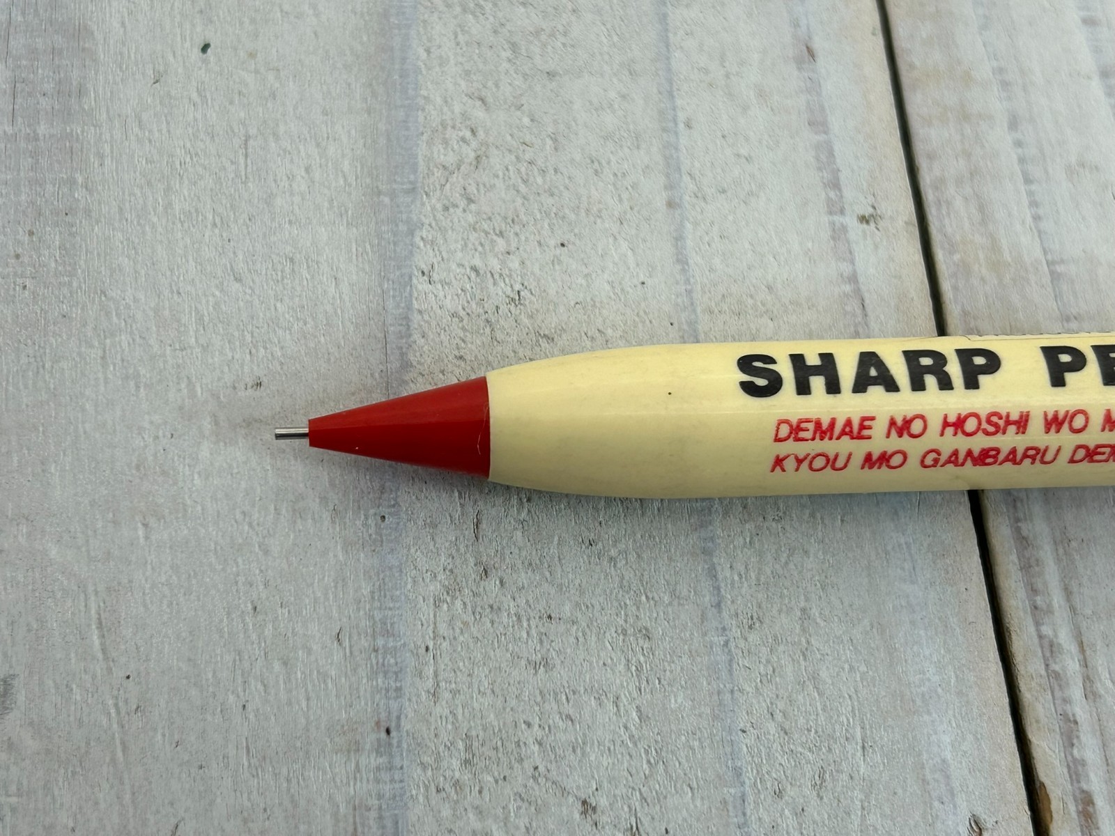 Nissin Demae Itcho Demae Boy Kutsuwa Mechanical Pencils 2pcs Vintage Japan 1970s