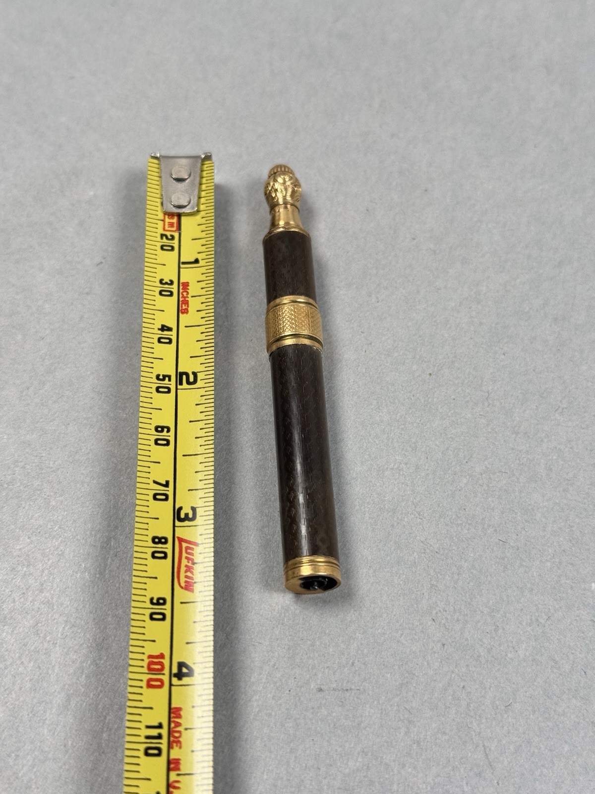 Antique Victorian Telescoping Mechanical Pencil Fountain Pen