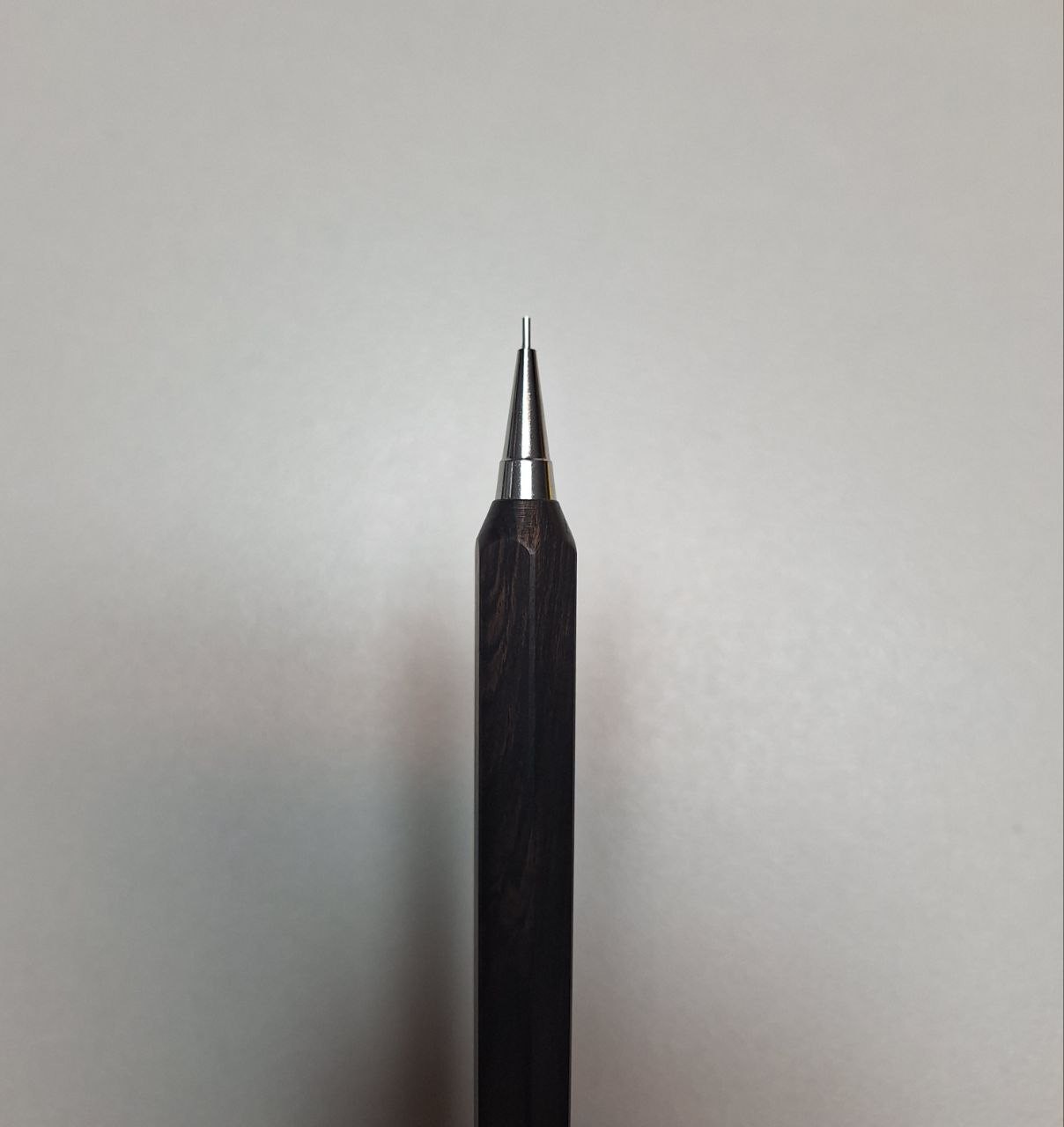 Handmade Mechanical Pencil Mpingo Wood Twoonewood Hexagonal 0.5mm Handcraft