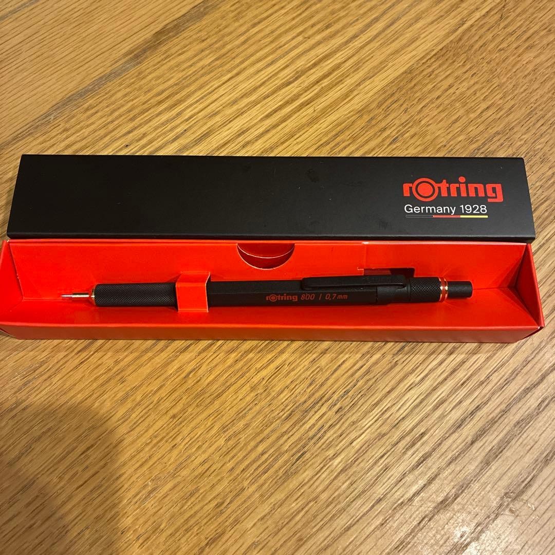rotring 800 mechanical pencil 0.7mm black