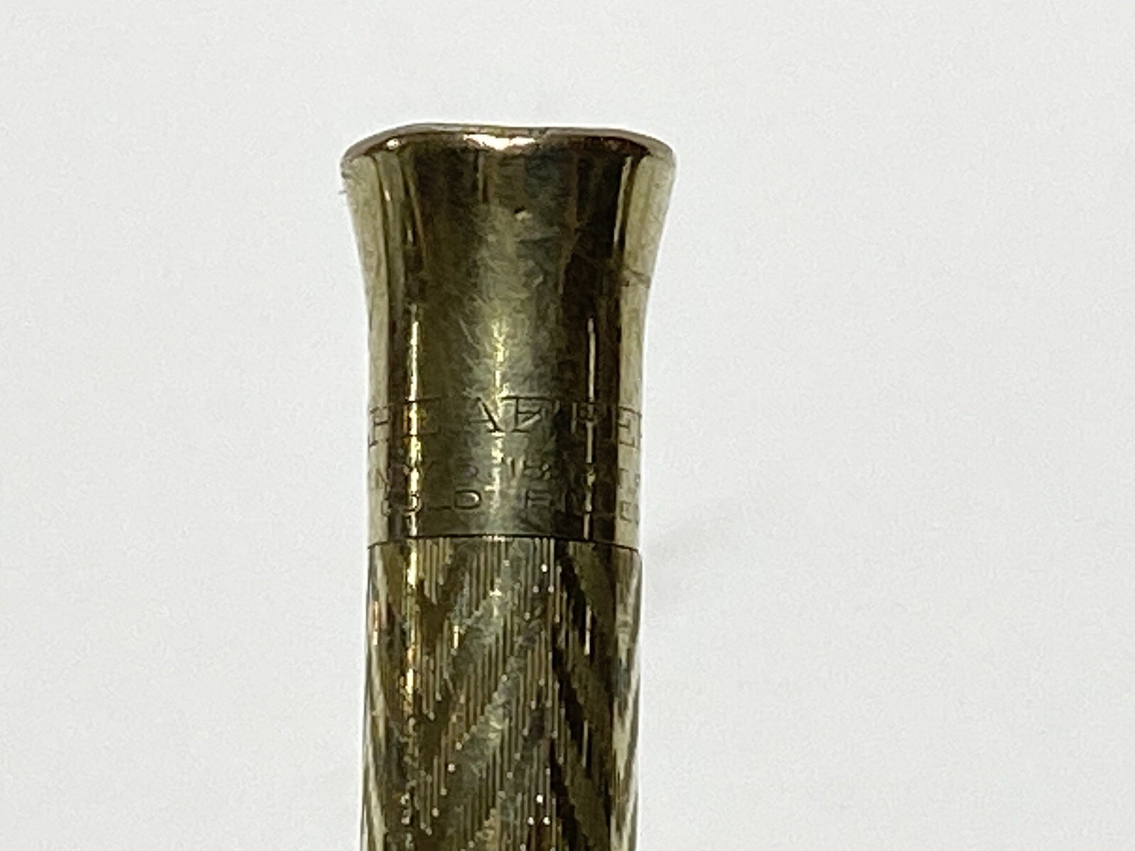 SHEAFFER’S GOLD FILLED ART DECO FLAT TOP TWIST MECHANICAL PENCIL