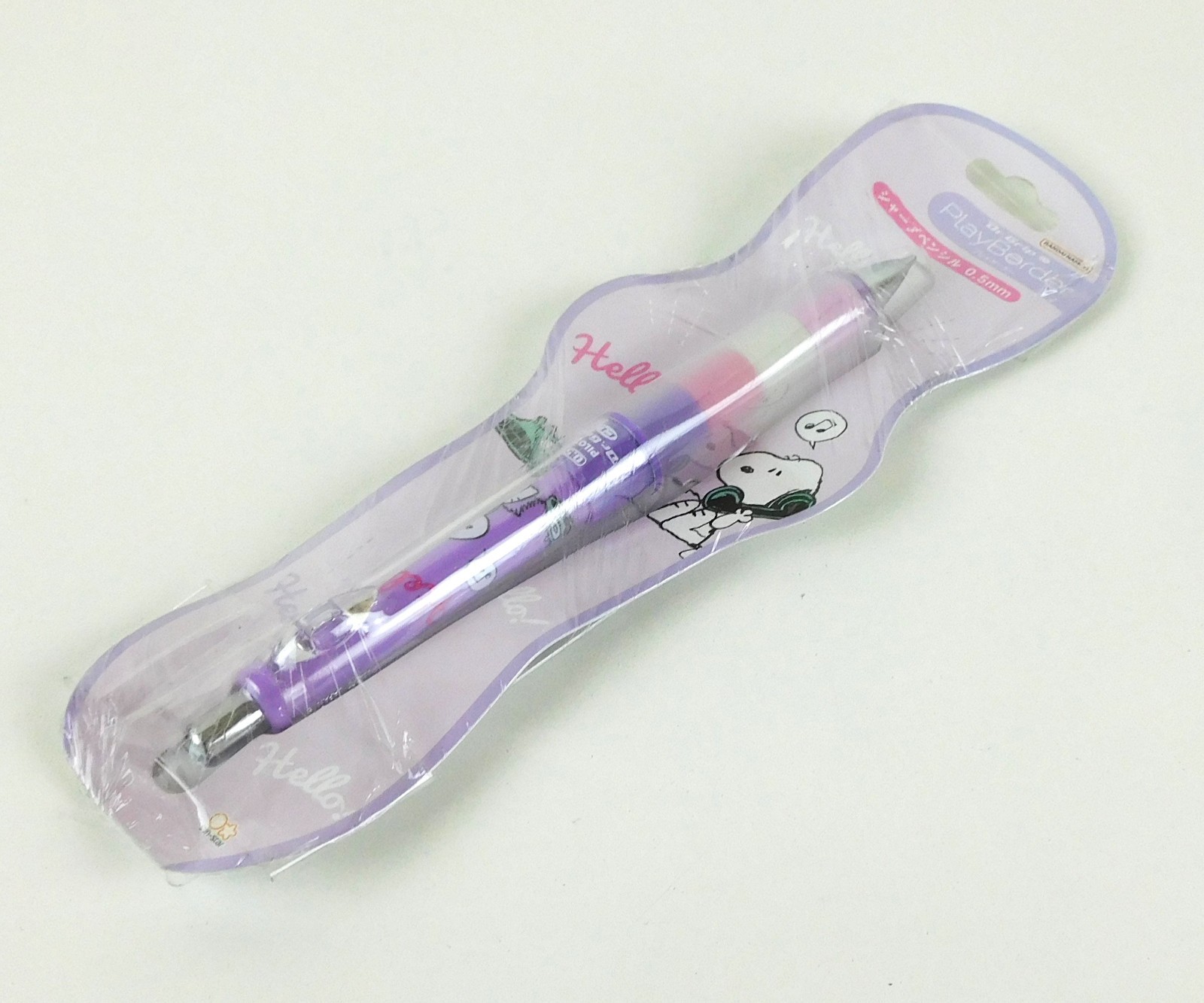 Dr. Grip Play Border Mechanical Pencil Snoopy “Hello” 0.5mm S4484444