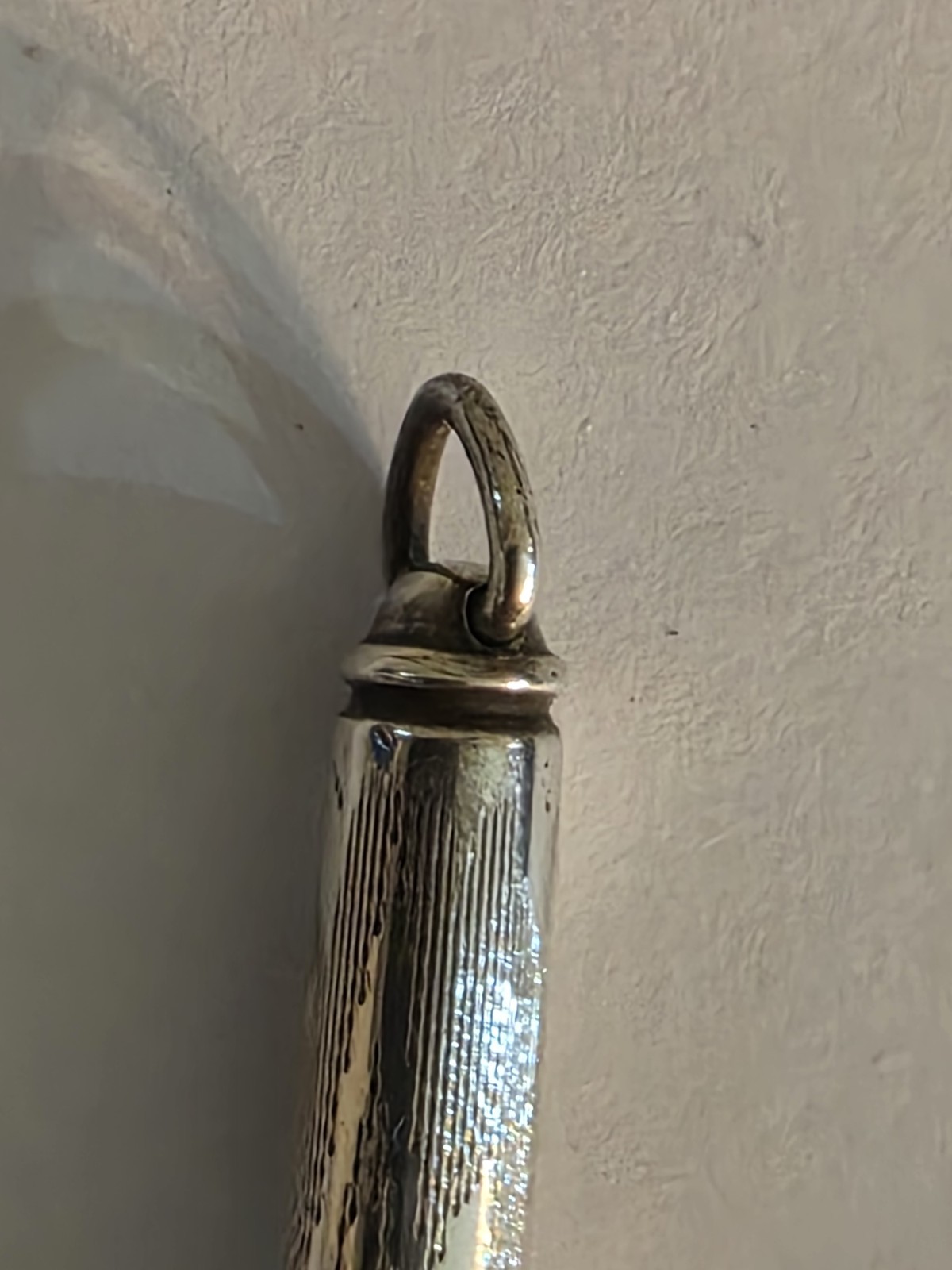Vintage “AXT” Sterling Silver, Ring Top, 2.5″ Twist Pencil, Made in USA