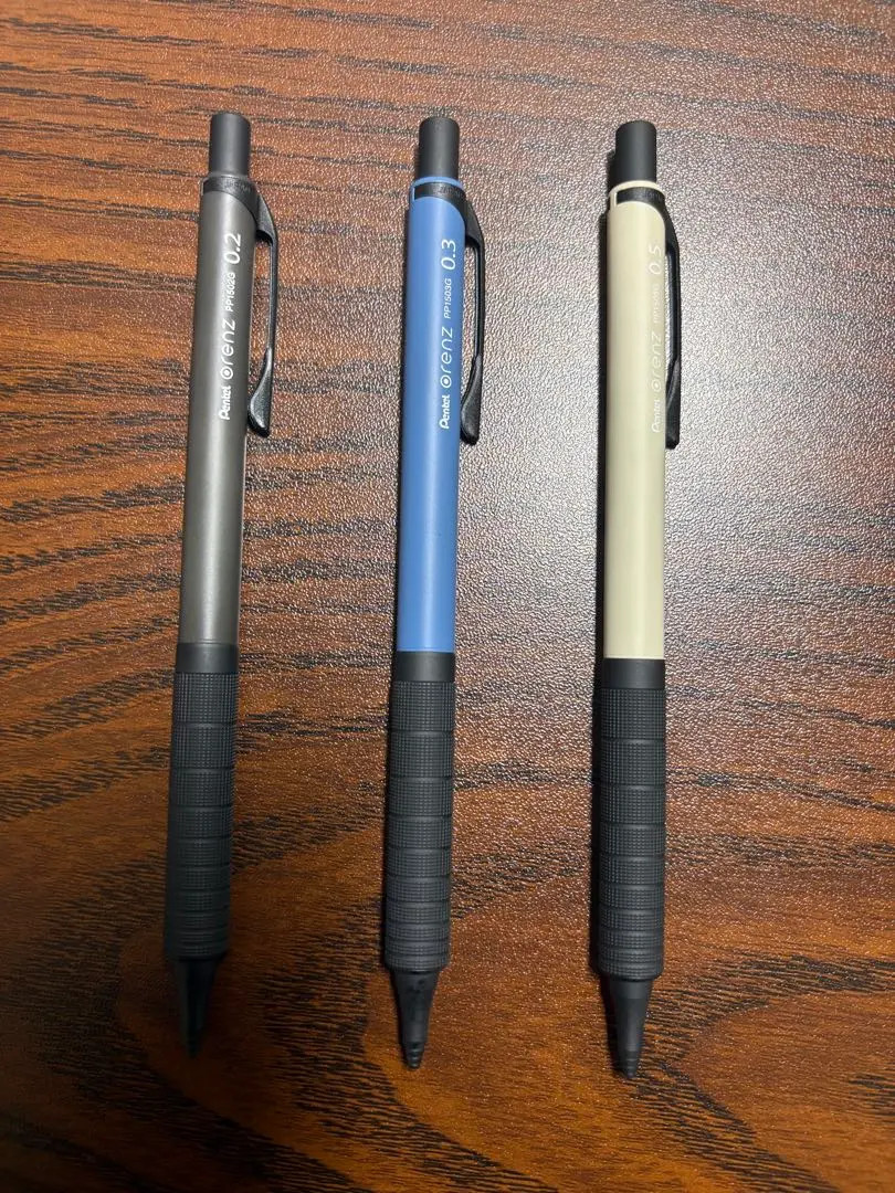 Pentel Orenz 10th Anniversary Limited Edition Mechanical Pencil Metal Grip Type