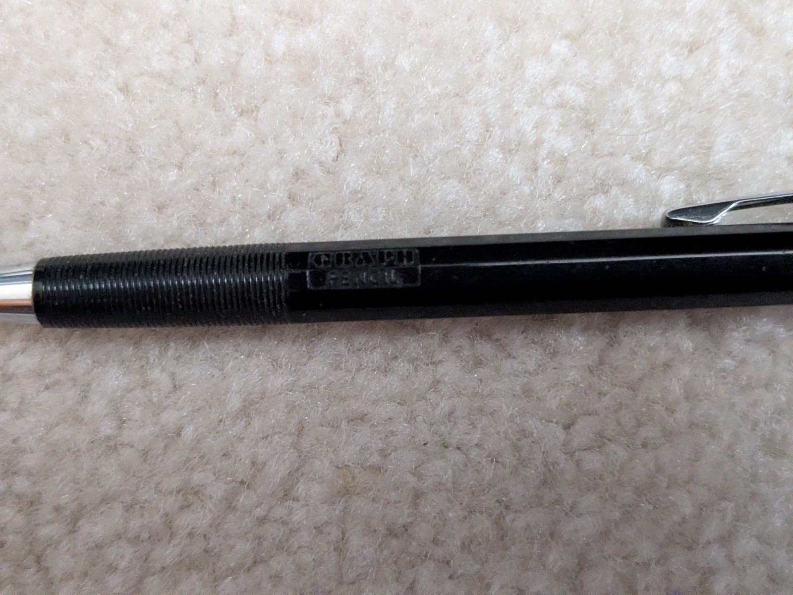 Pentel GRAPH Mechanical Pencil Japan – Pristine – Hardness Ring – w/ Pentel Lead