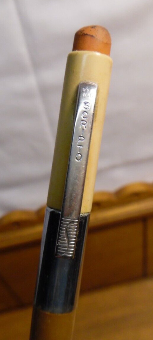 3 Vintage Mechanical Pencils – Scripto Parker Sheaffer – And 1 Parker Pen Casing