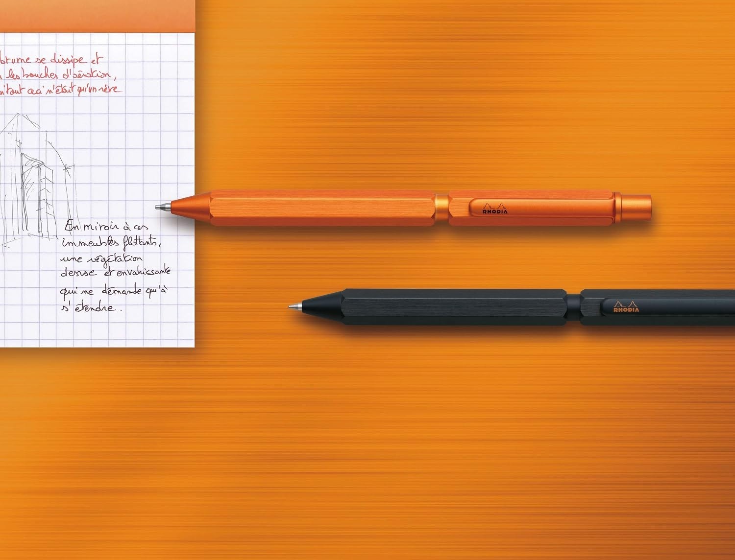 3-in-1 Multifunction Pen – Black & Red Ballpoint + Pencil
