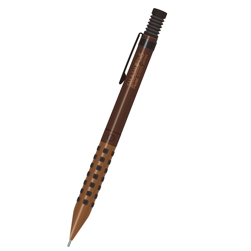 SMASH Pentel Drafting Mechanical Pencil Seasar Brown Limited Edition Q1005-SSKS