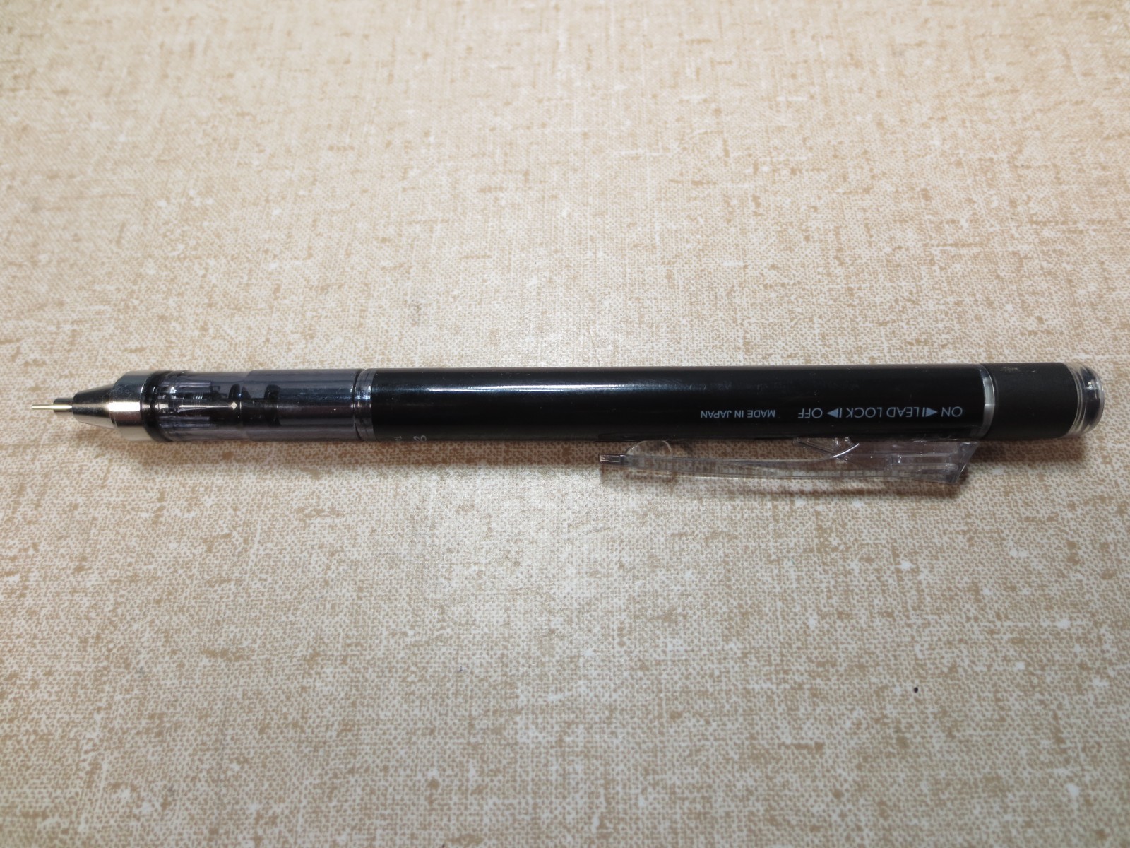 Tombow Mono Graph 0.3mm Dragonfly with Lead Lock Made in Japan Black