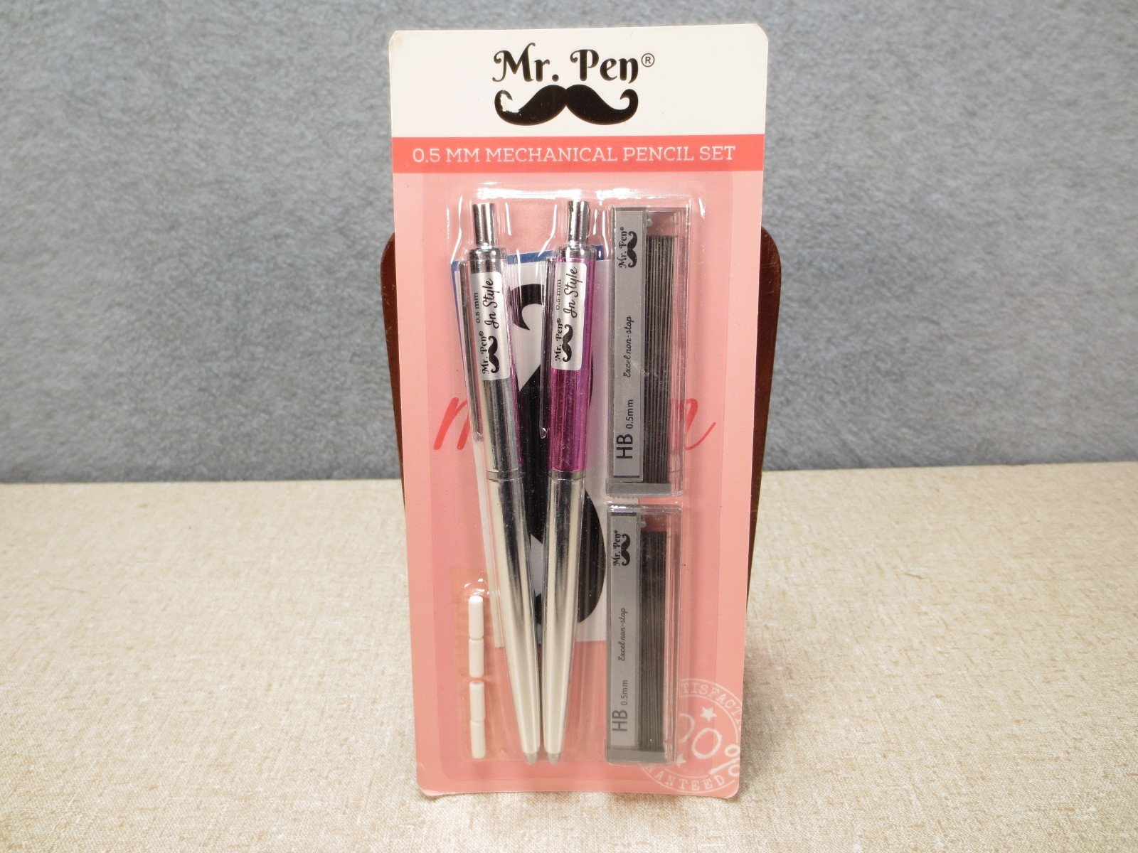 Mr. Pen Mechanical Pencils 0.5 Pack of 2 Metal Mechanical Pencil with Lead NOS