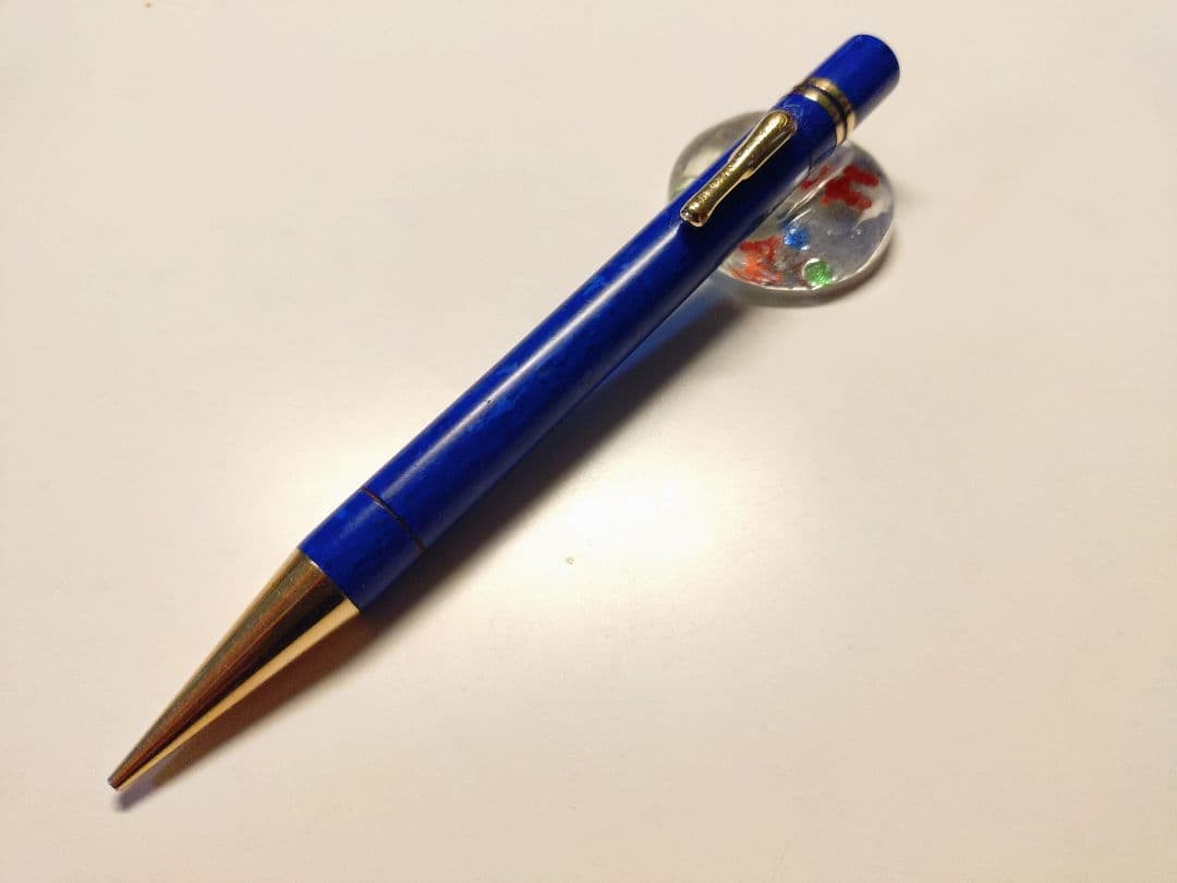 conklin endura pencil 1920s lapis blue